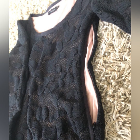 Tom Ford Black Patterned Long Sleeve Dress - Picture 4 of 15